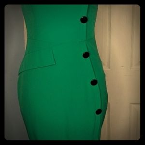 Retro pinup wiggle dress